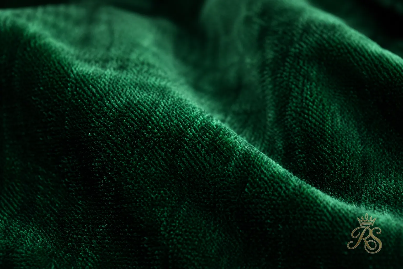 Groom's velvet sherwani fabric swatch in deep jewel tone
